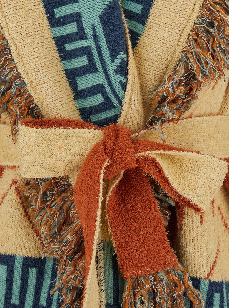 cardigan 'golden dusk' multicolour by Selfnex