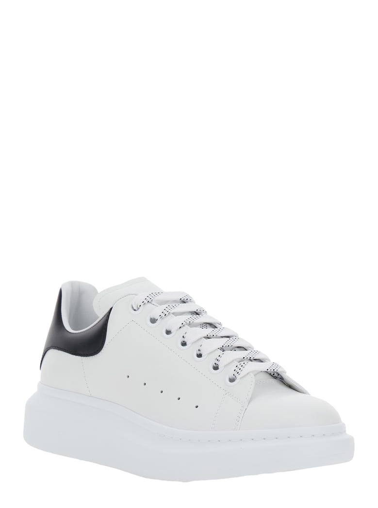 sneakers low top white leather by Selfnex