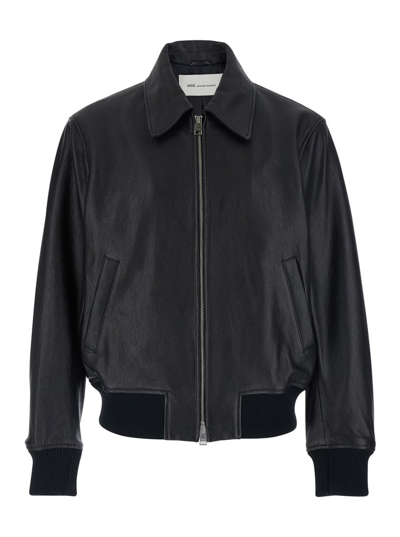 leather jacket black by Selfnex