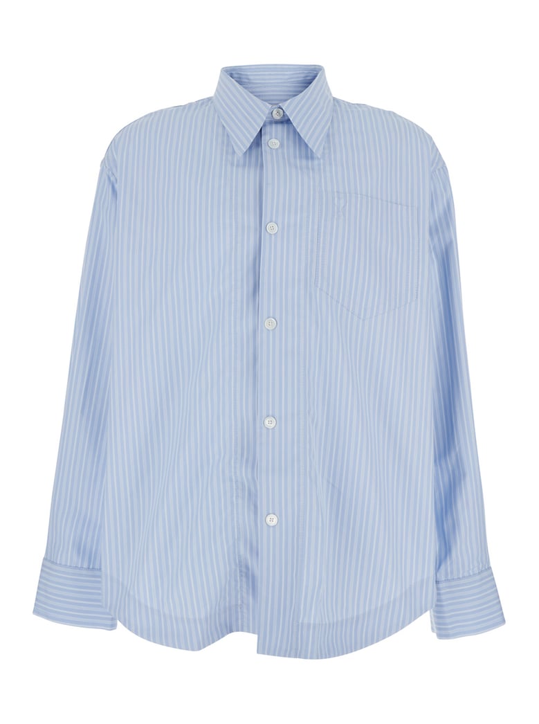 cotton shirt light blue by Selfnex
