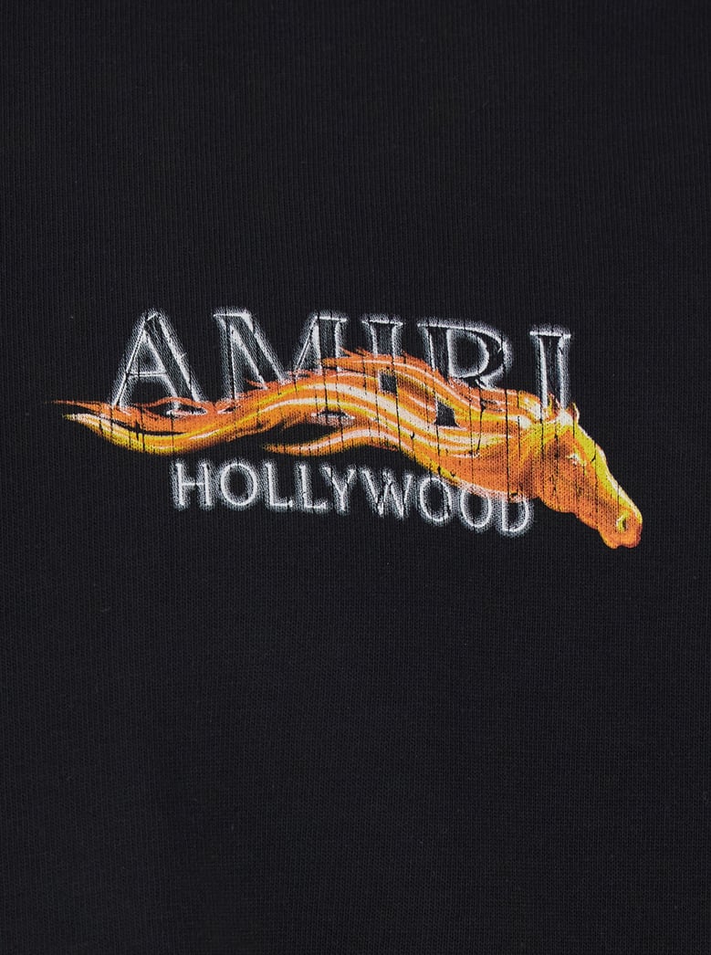 t-shirt black logo print by Selfnex