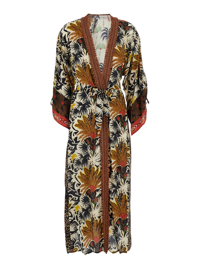 kimono dress multicolour viscose by Selfnex