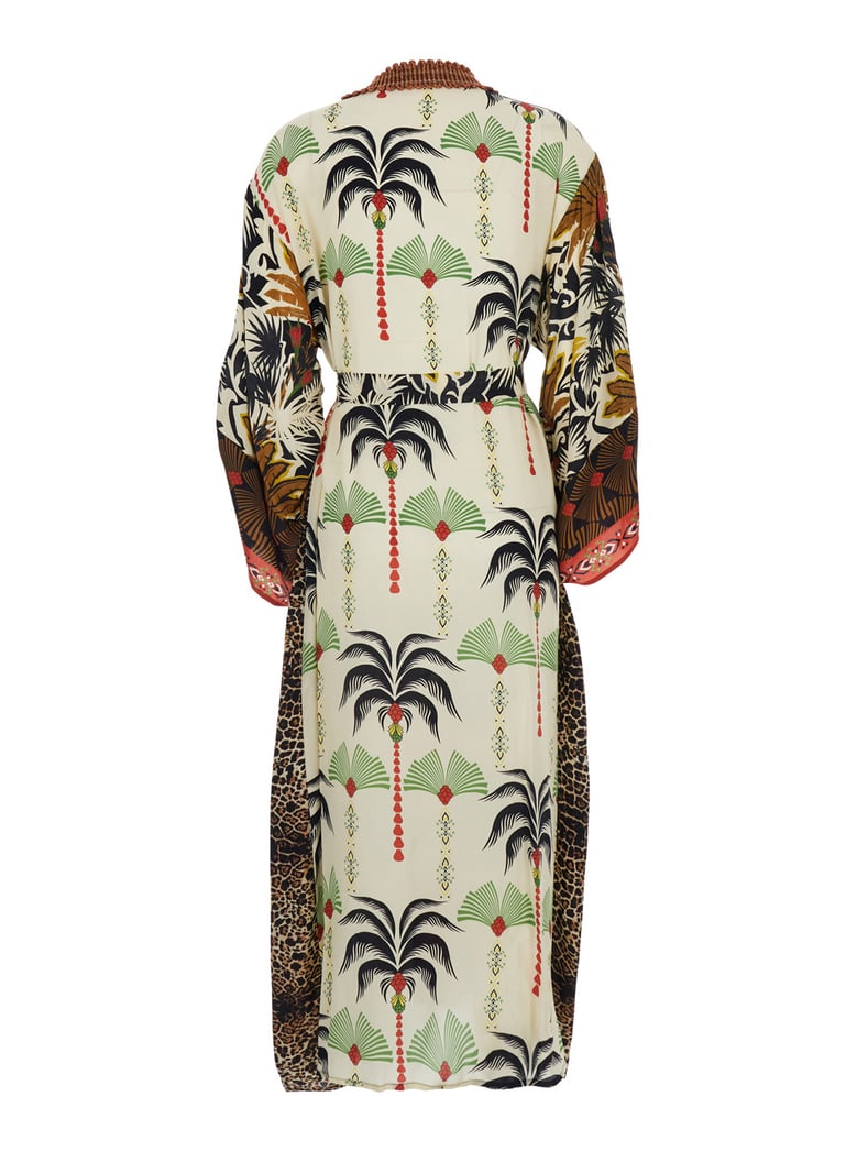 kimono dress multicolour viscose by Selfnex