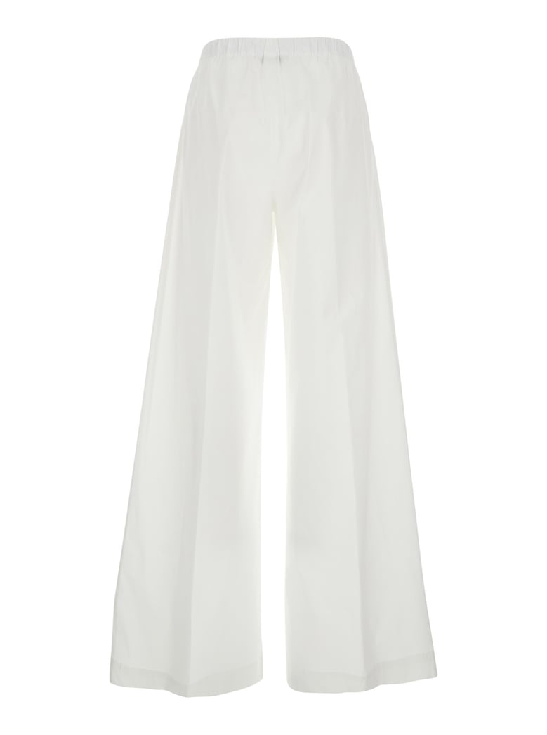 trousers cotton white by Selfnex