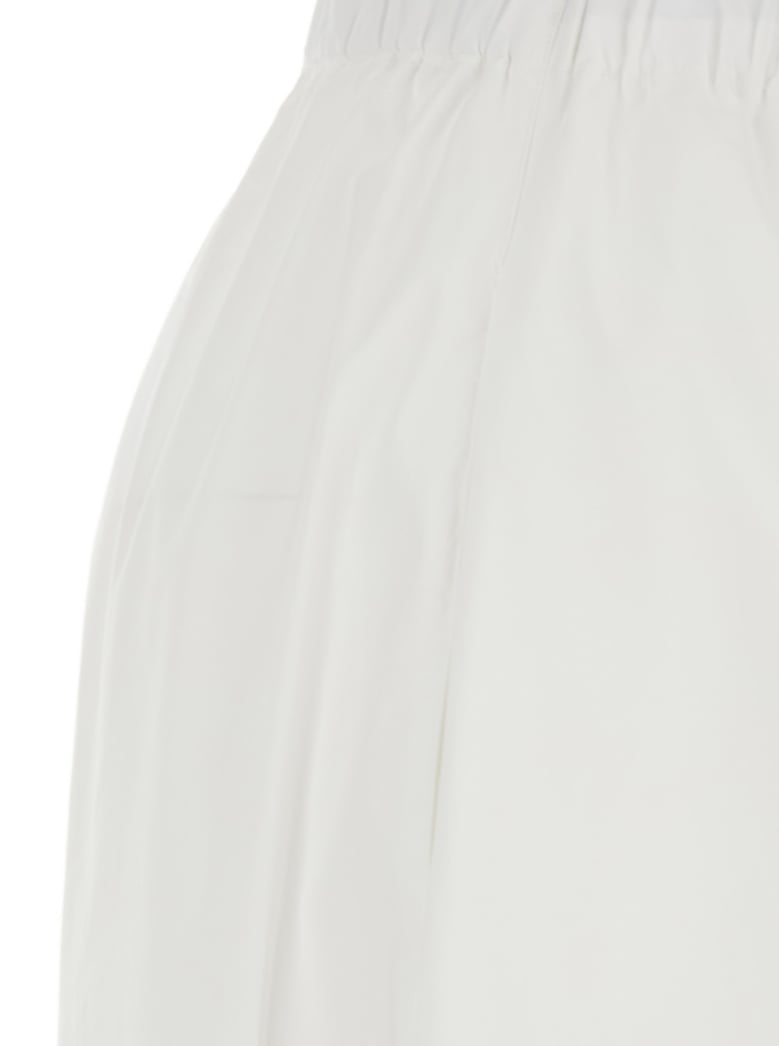 trousers cotton white by Selfnex