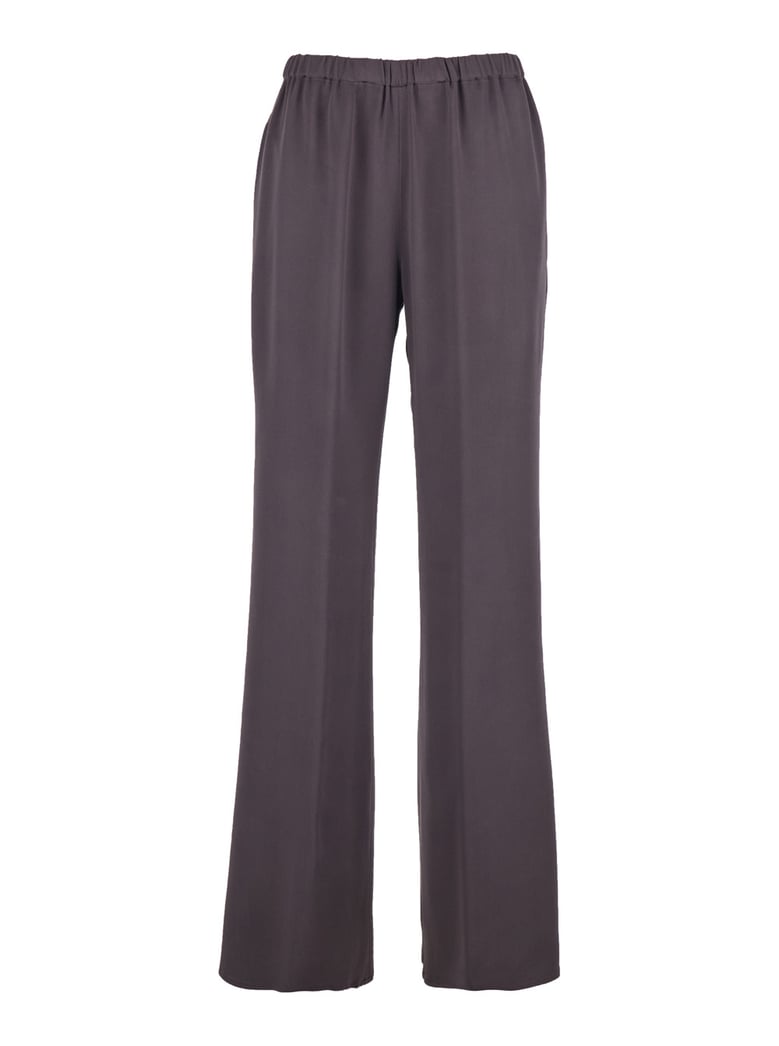 trousers tiete violet viscose blend by Selfnex