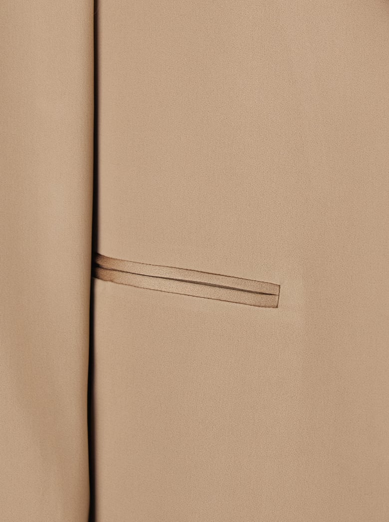 blazer edward beige acetate-viscose by Selfnex
