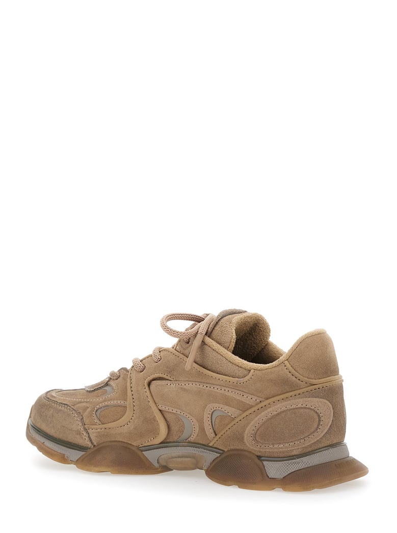 sneakers eris beige leather by Selfnex