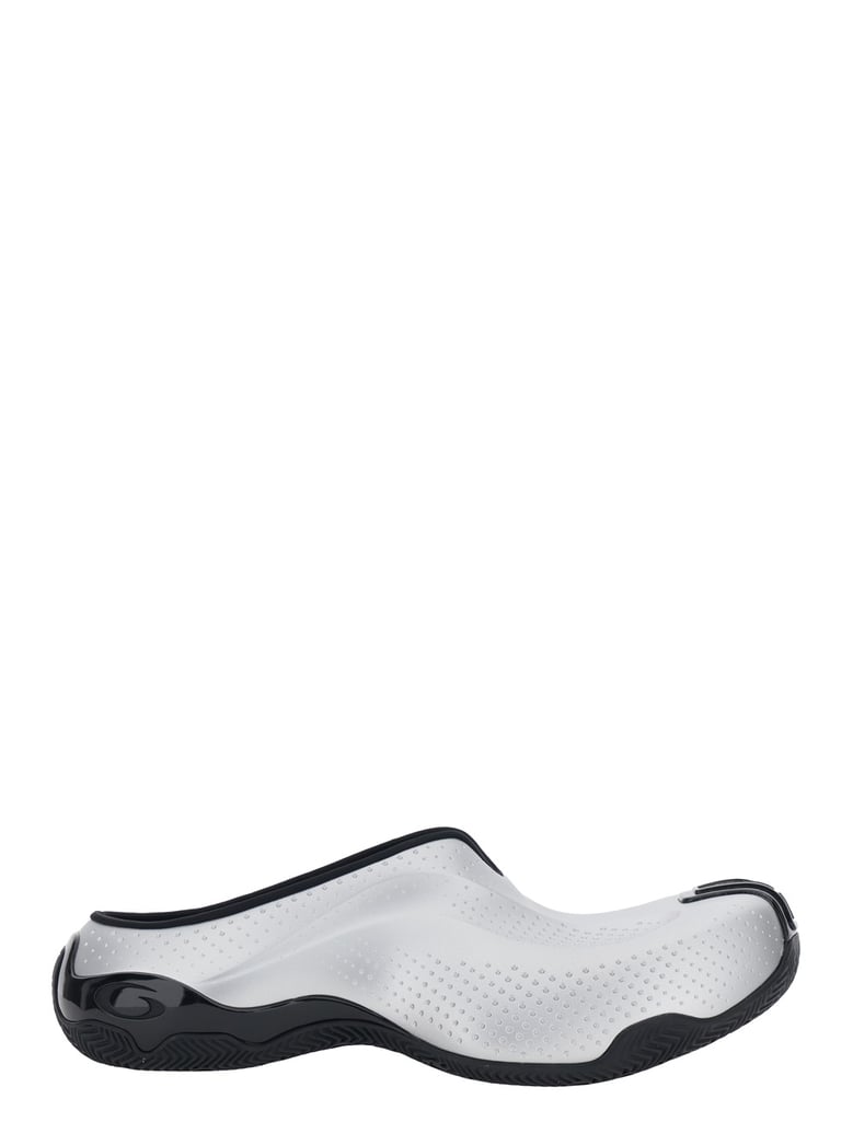 mule oversized grey tech fabric by Selfnex