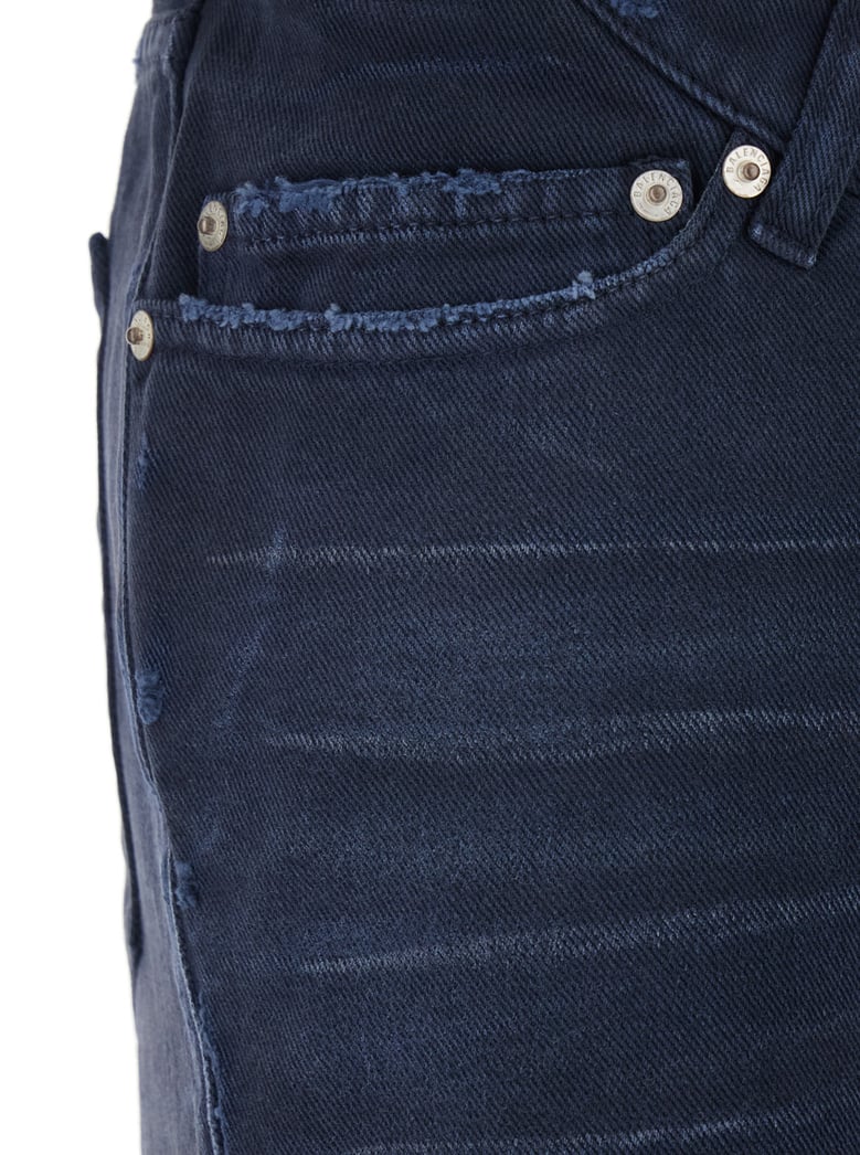 jeans five-pocket blue cotton by Selfnex
