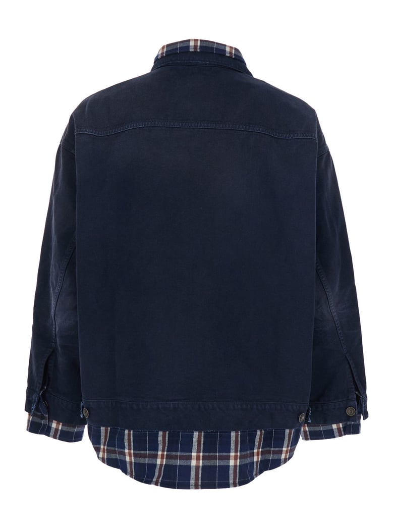 jacket double-layer blue by Selfnex