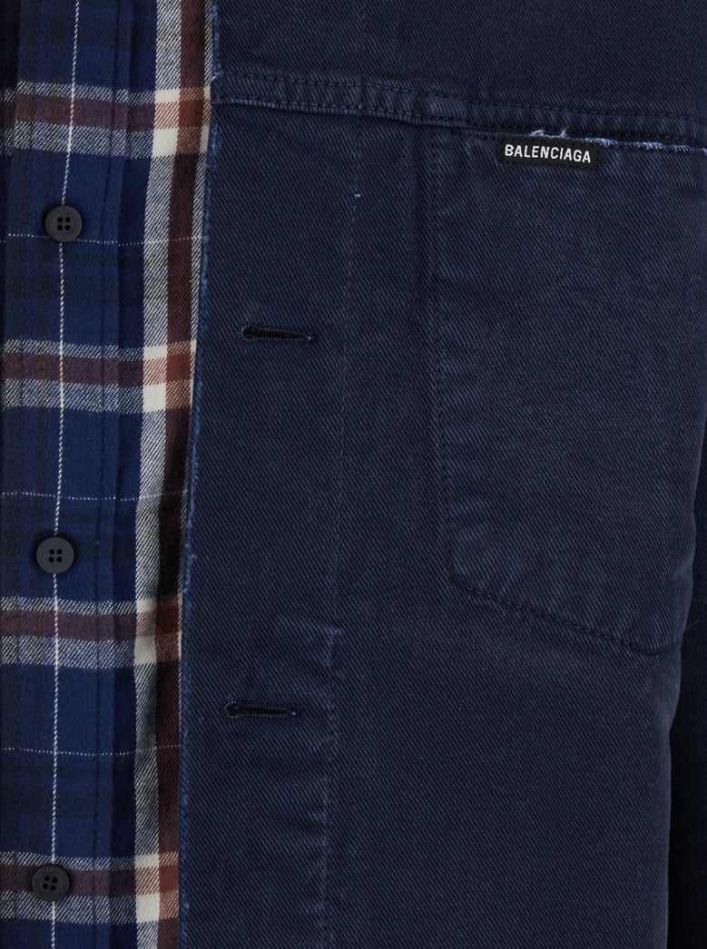 jacket double-layer blue by Selfnex