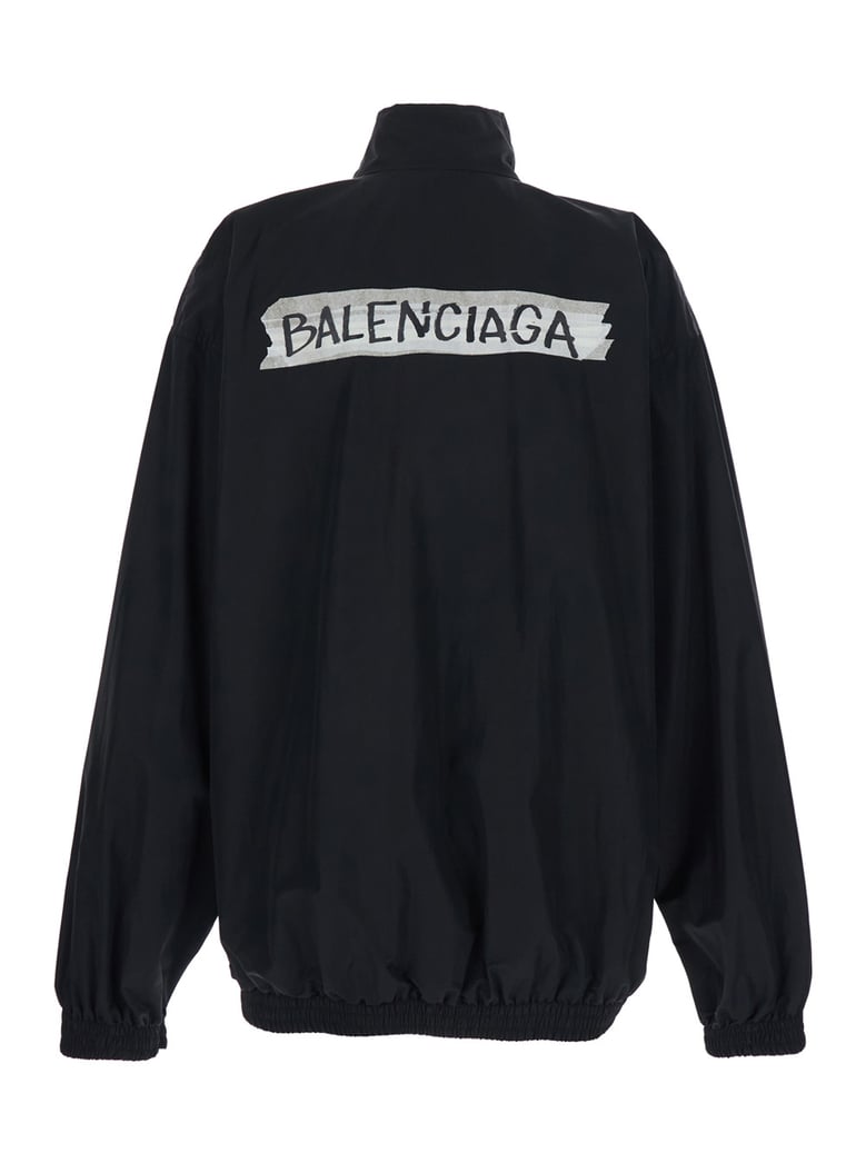 jacket high-collar black by Selfnex