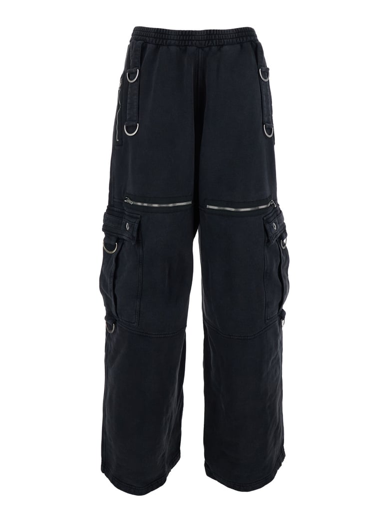 cargo pants black by Selfnex