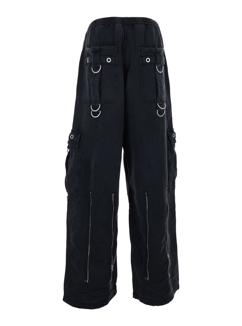 cargo pants black by Selfnex