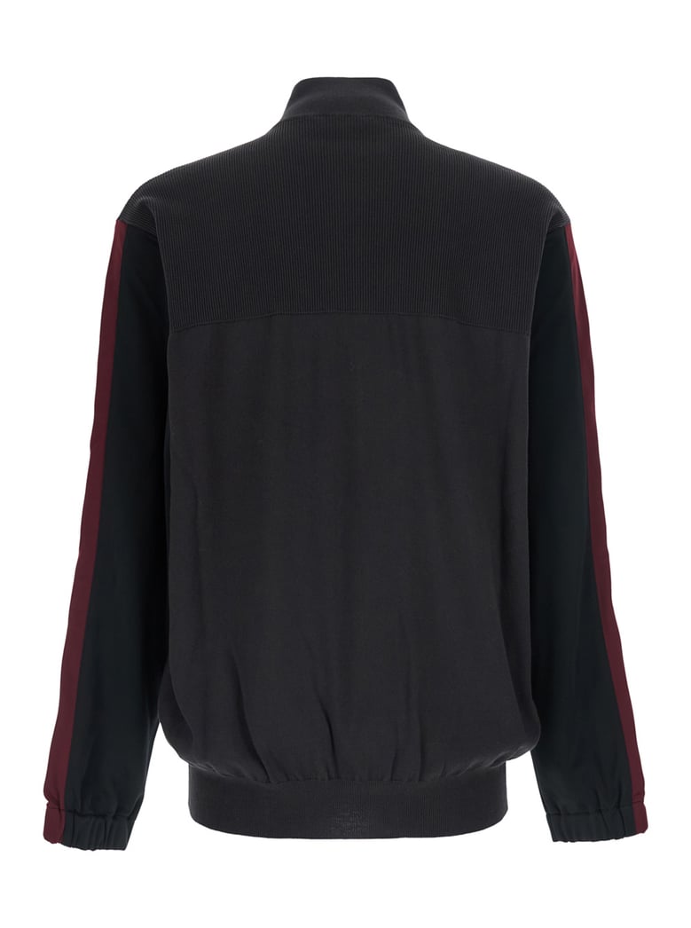 hooded sweatshirt 'cotton hybrid trucksuit' black by Selfnex