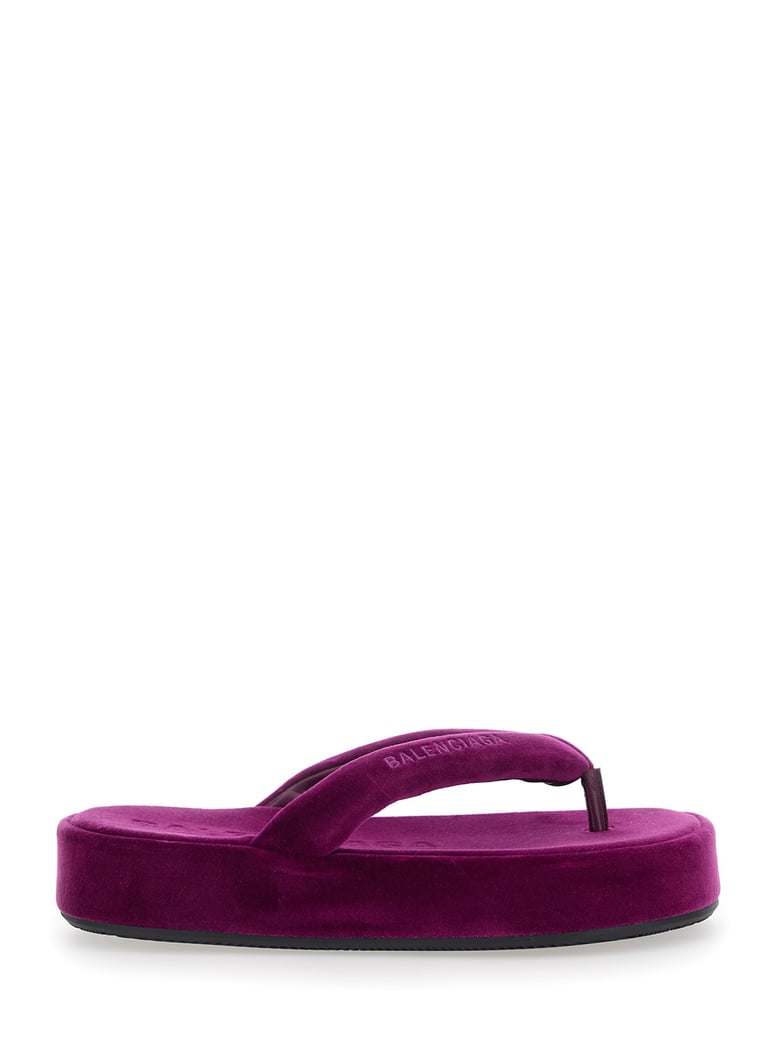 sandals jet leg violet by Selfnex