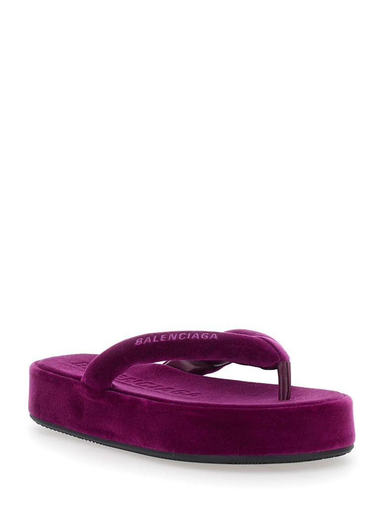 sandals jet leg violet by Selfnex
