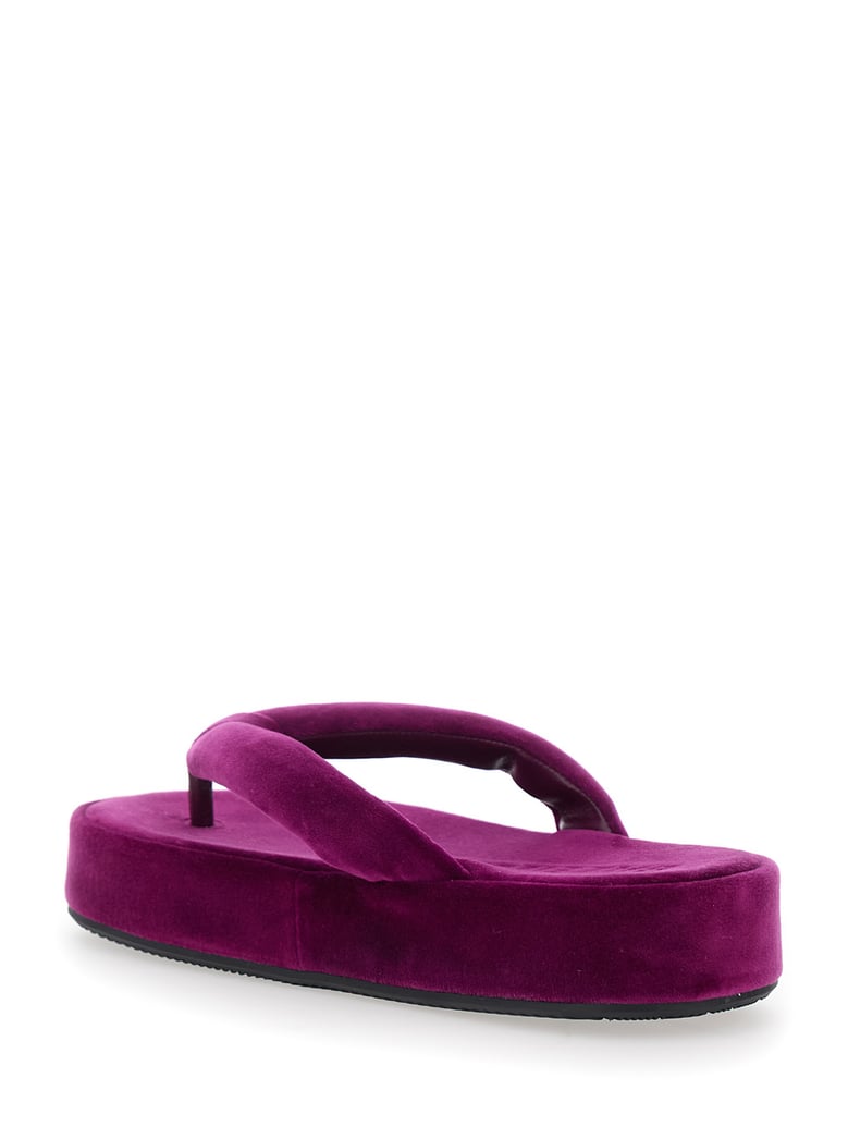 sandals jet leg violet by Selfnex