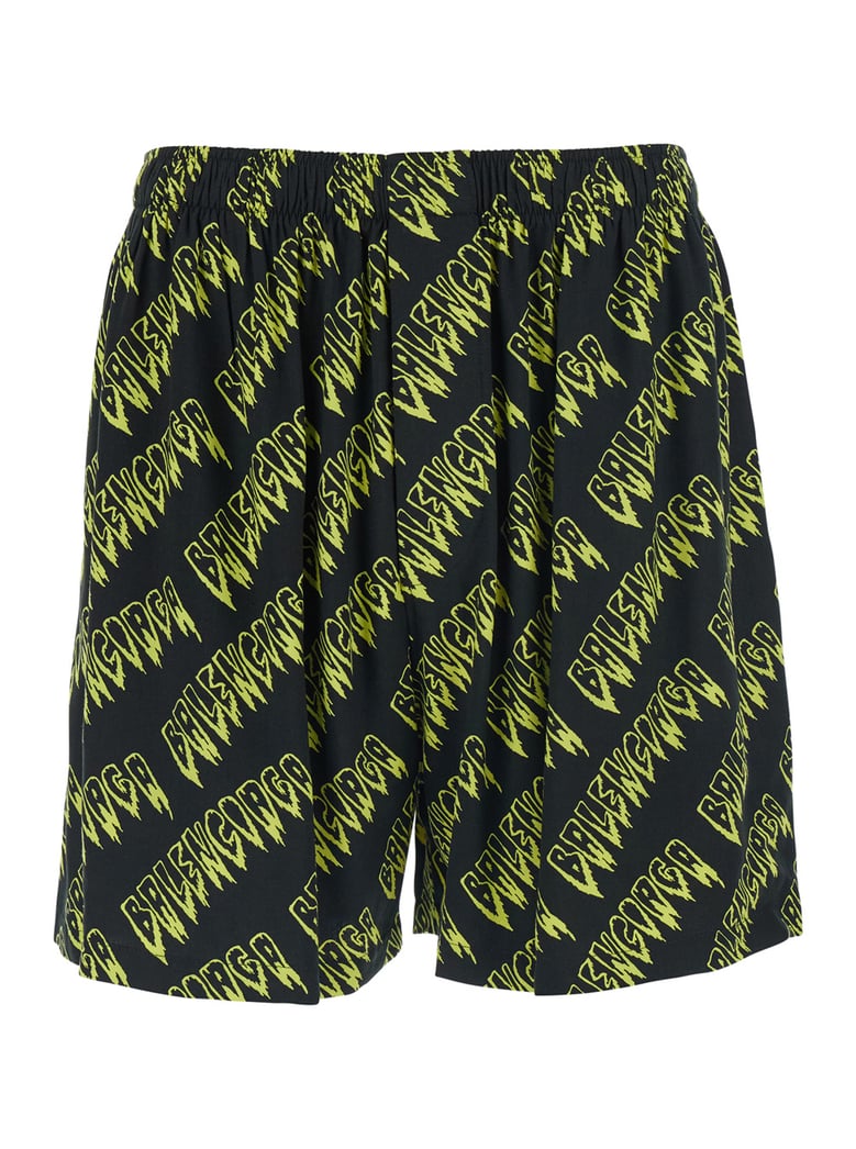 shorts creeper viscose yellow by Selfnex
