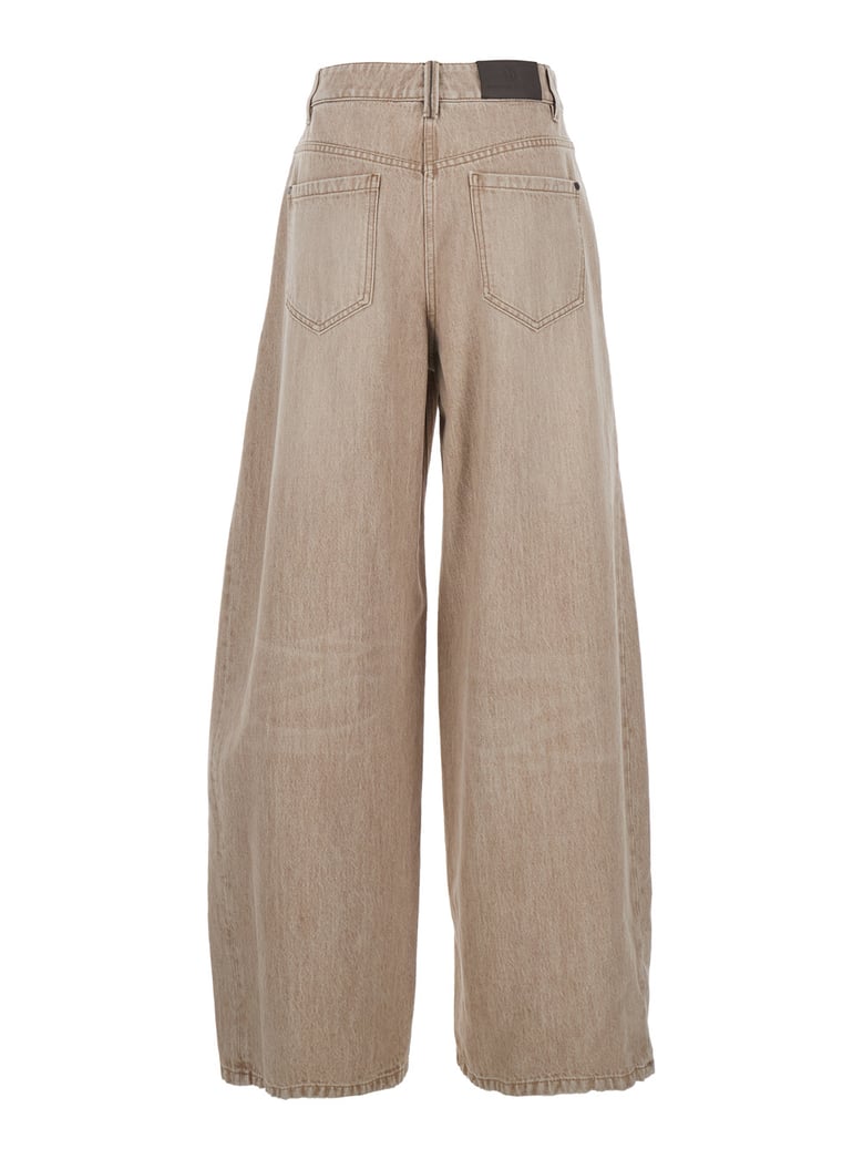 jeans, beige denim by Selfnex