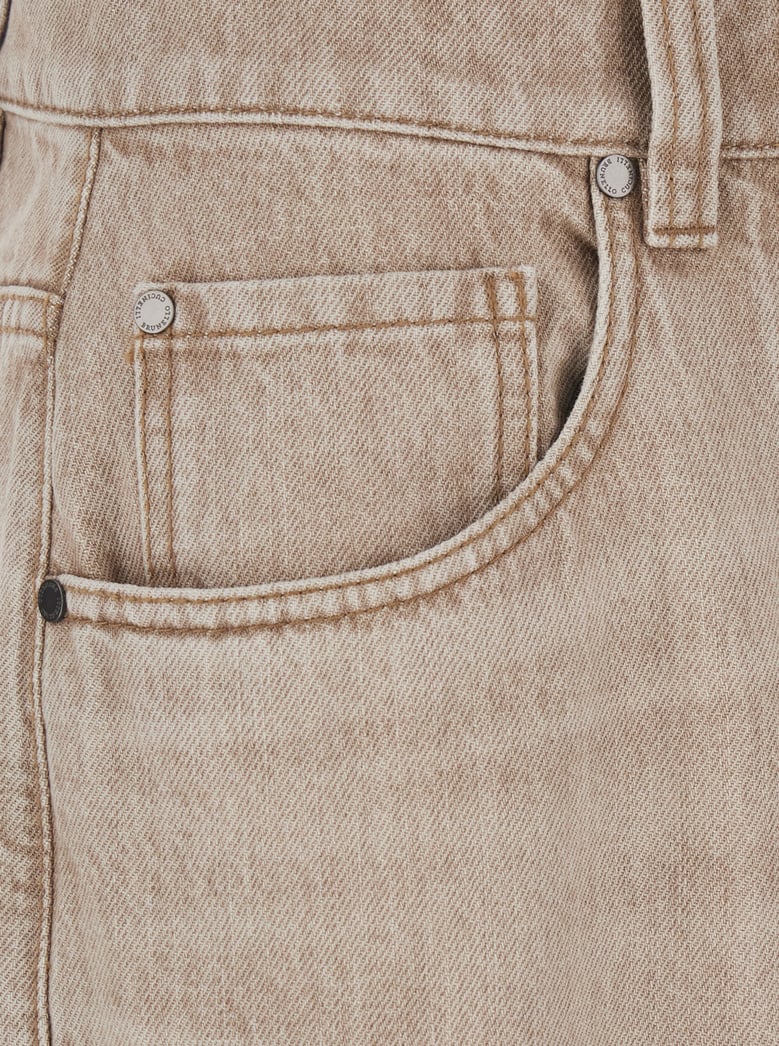 jeans, beige denim by Selfnex