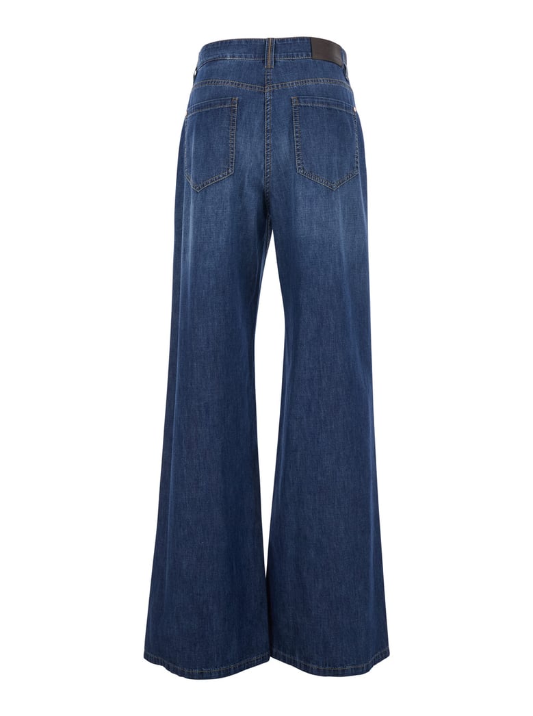 jeans five-pocket blue denim by Selfnex