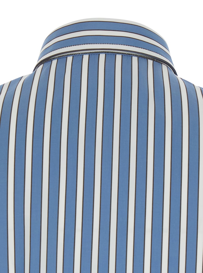 oversized shirt blue cotton by Selfnex