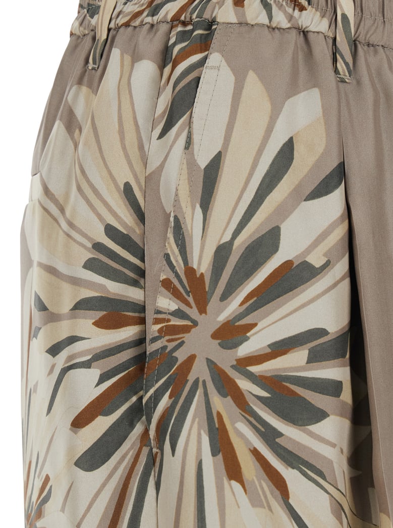 pants silk beige by Selfnex