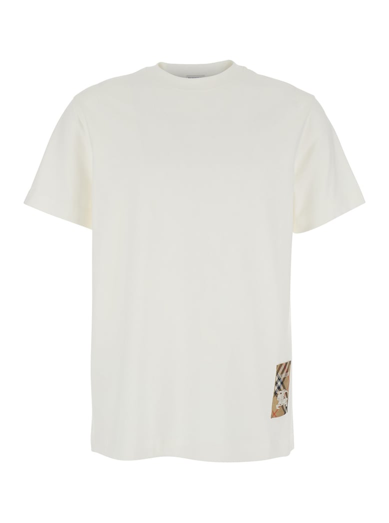 t-shirt white cotton by Selfnex