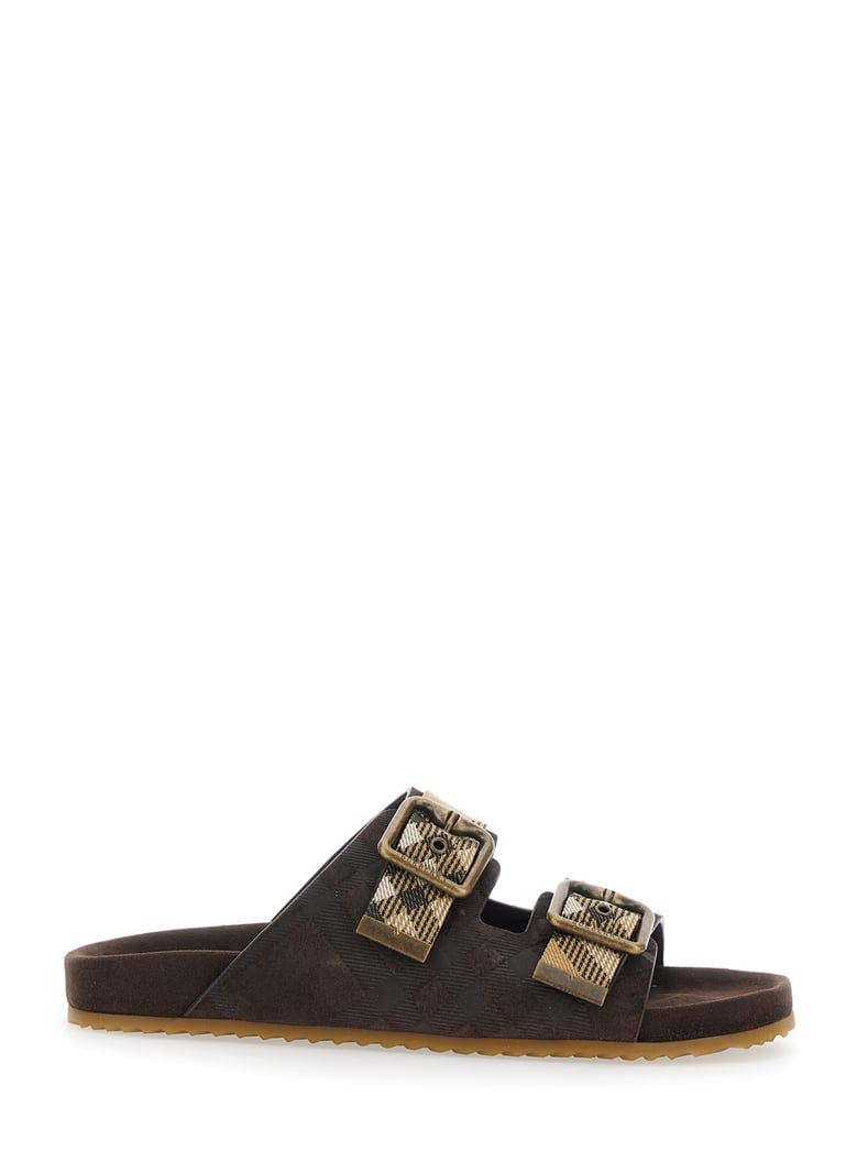 sandals urchin brown leather by Selfnex