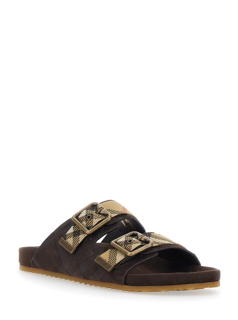 sandals urchin brown leather by Selfnex