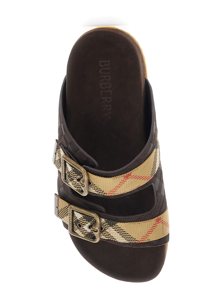 sandals urchin brown leather by Selfnex