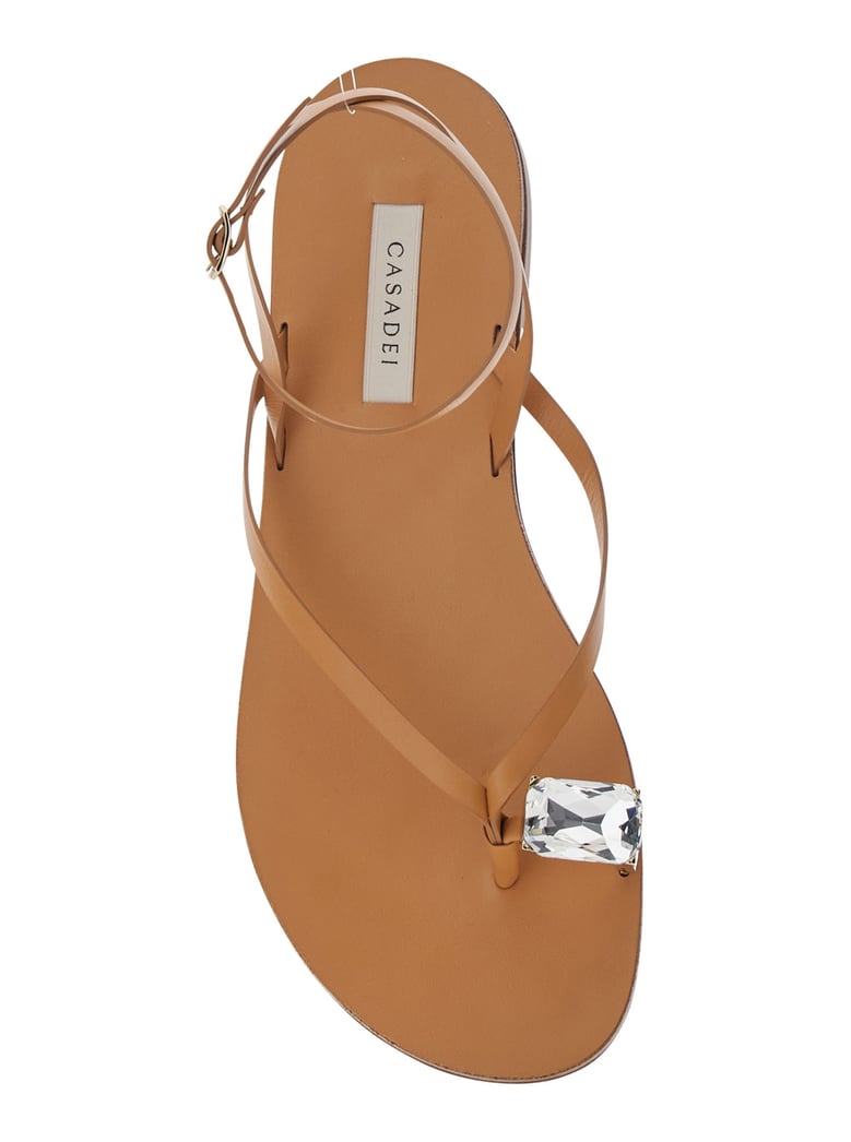 sandals soraia brown leather by Selfnex
