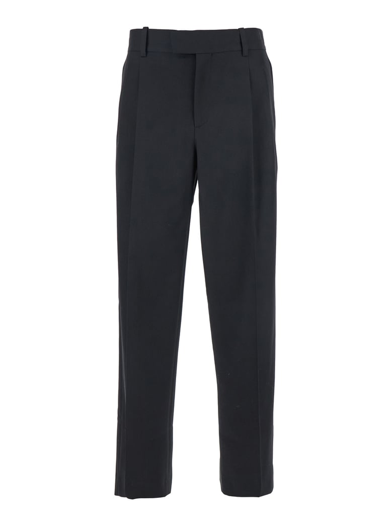 trousers le pantalon golfeur black wool blend by Selfnex