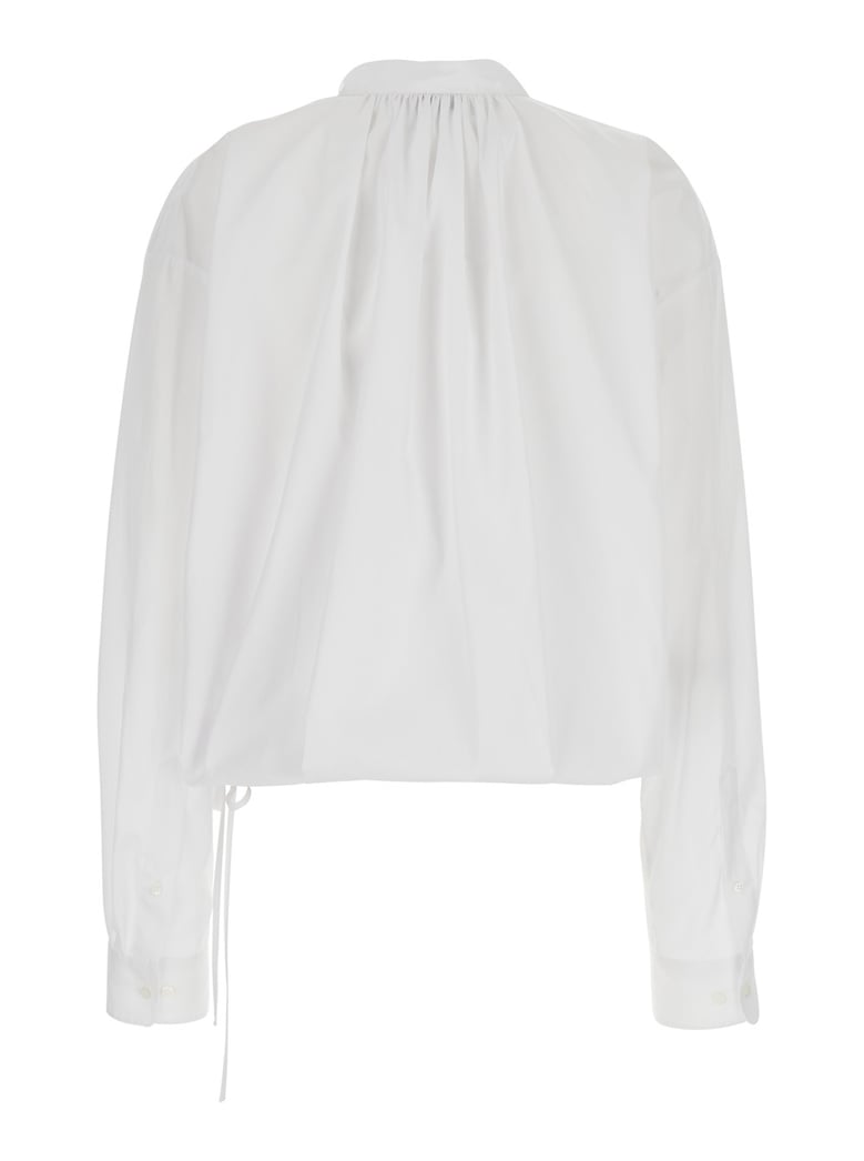 dress, white cotton by Selfnex
