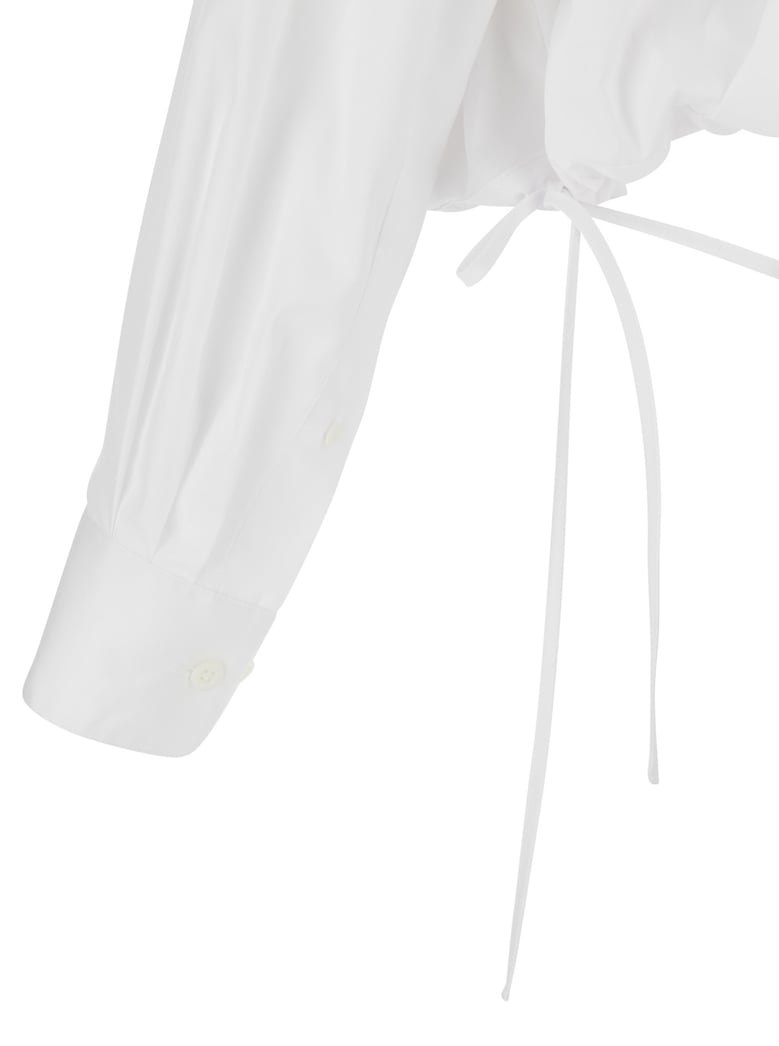 dress, white cotton by Selfnex