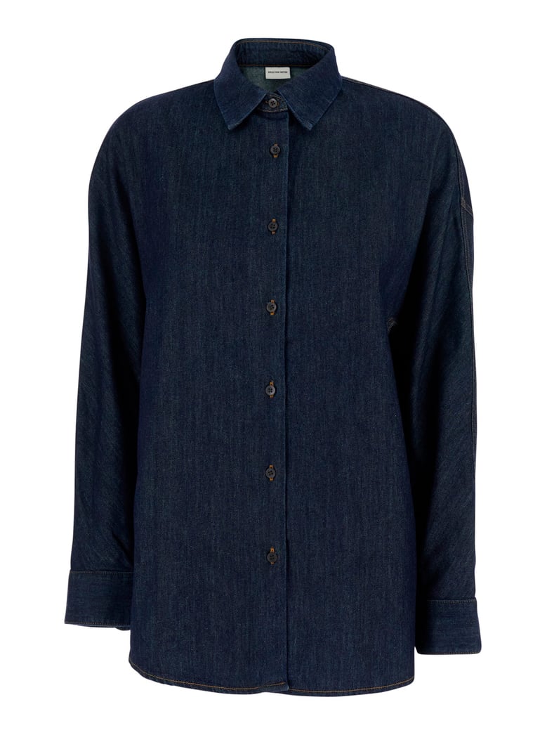 shirt casio blue denim by Selfnex