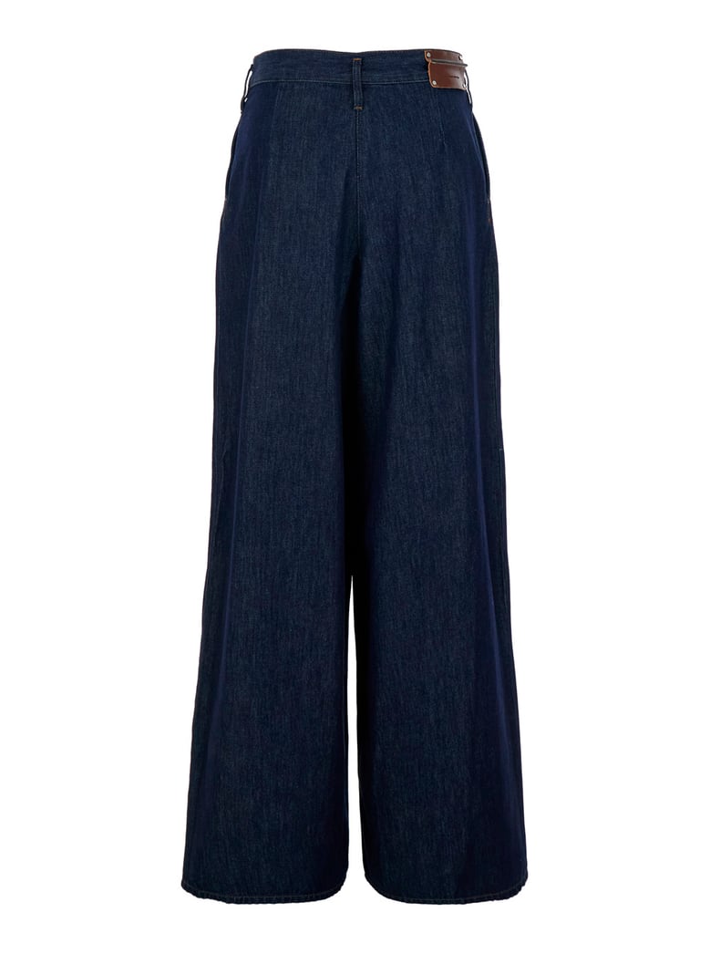 trousers pamplona blue denim by Selfnex