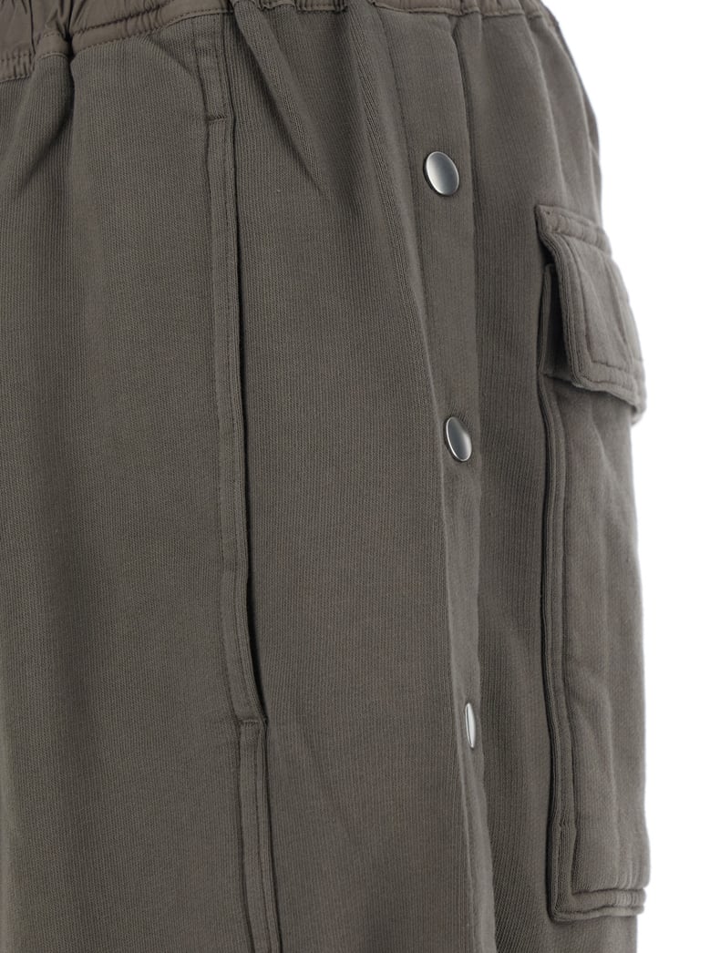 shorts grey elastic waist by Selfnex