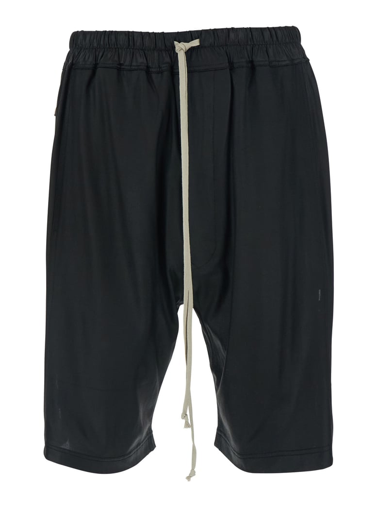 shorts black tech fabric by Selfnex