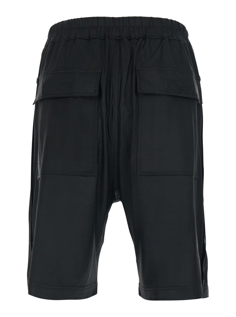 shorts black tech fabric by Selfnex