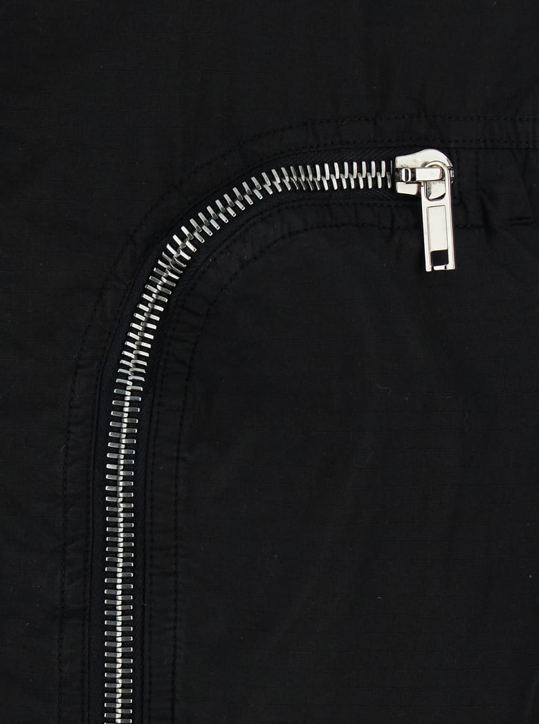 bomber jacket black cotton by Selfnex