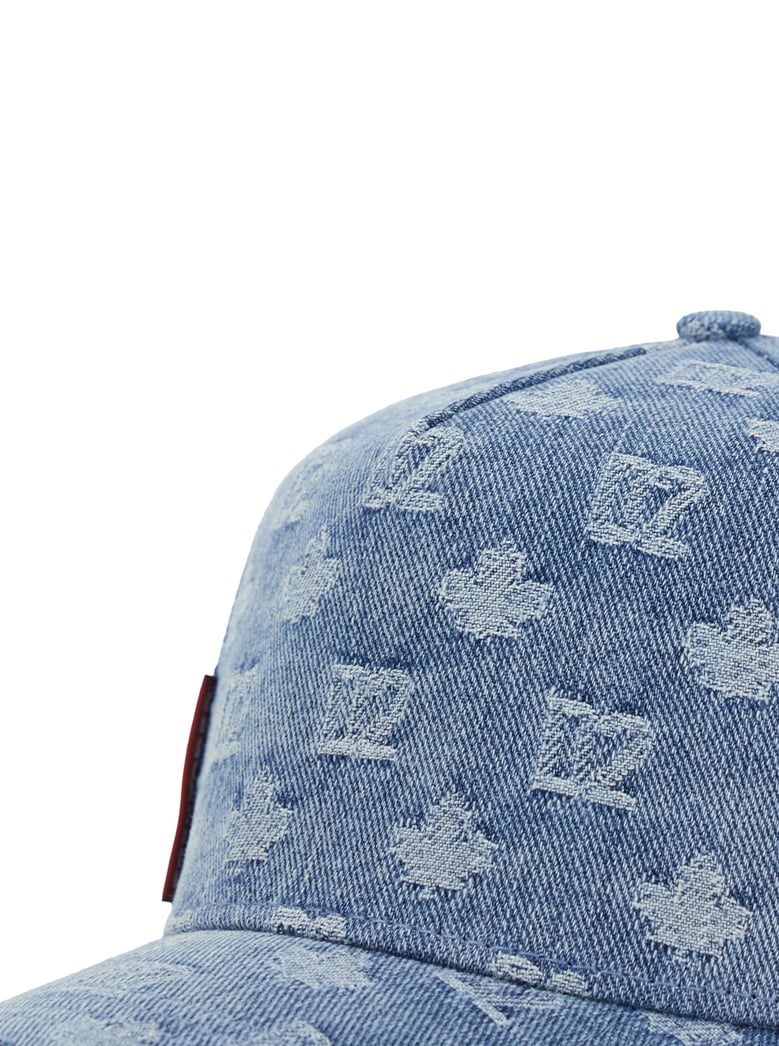 baseball cap light blue denim by Selfnex