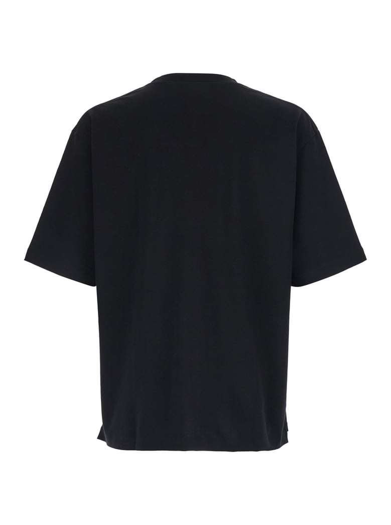 t-shirt with maxi logo black by Selfnex