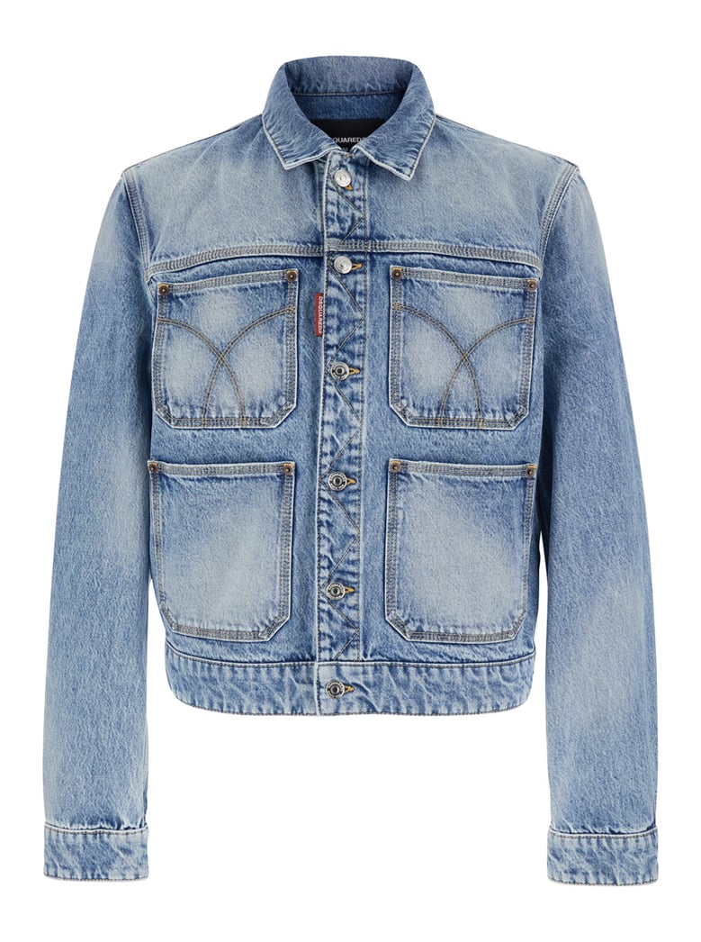 denim jacket light blue by Selfnex
