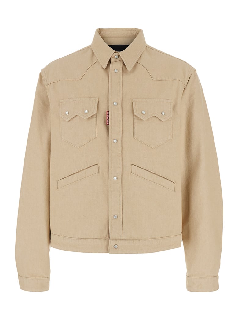 jacket cotton beige by Selfnex
