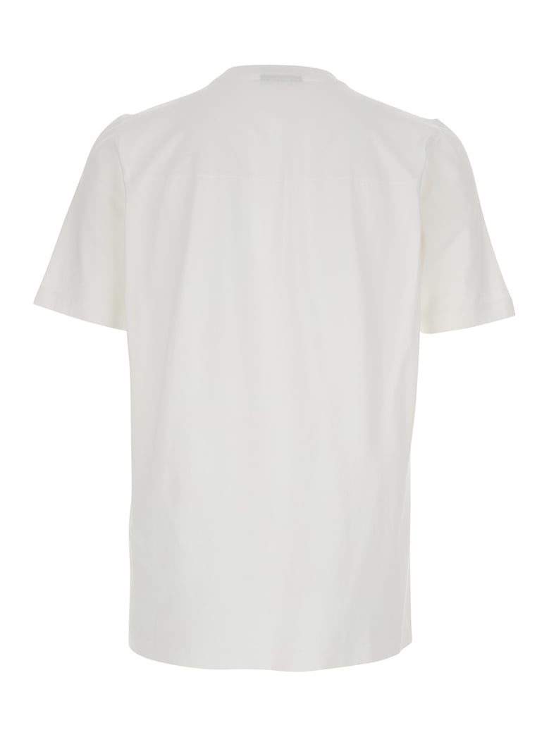 t-shirt white cotton by Selfnex