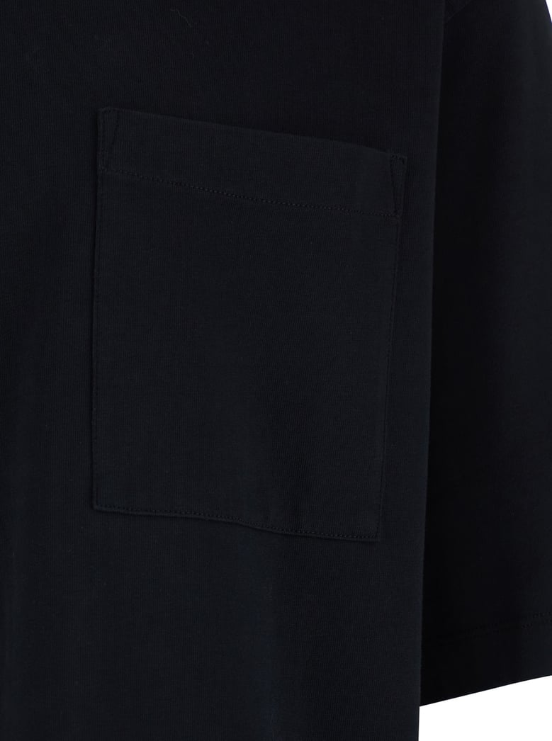 t-shirt with back logo — black by Selfnex