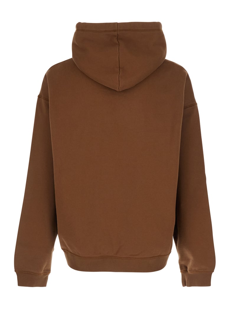 hoodie brown cotton by Selfnex